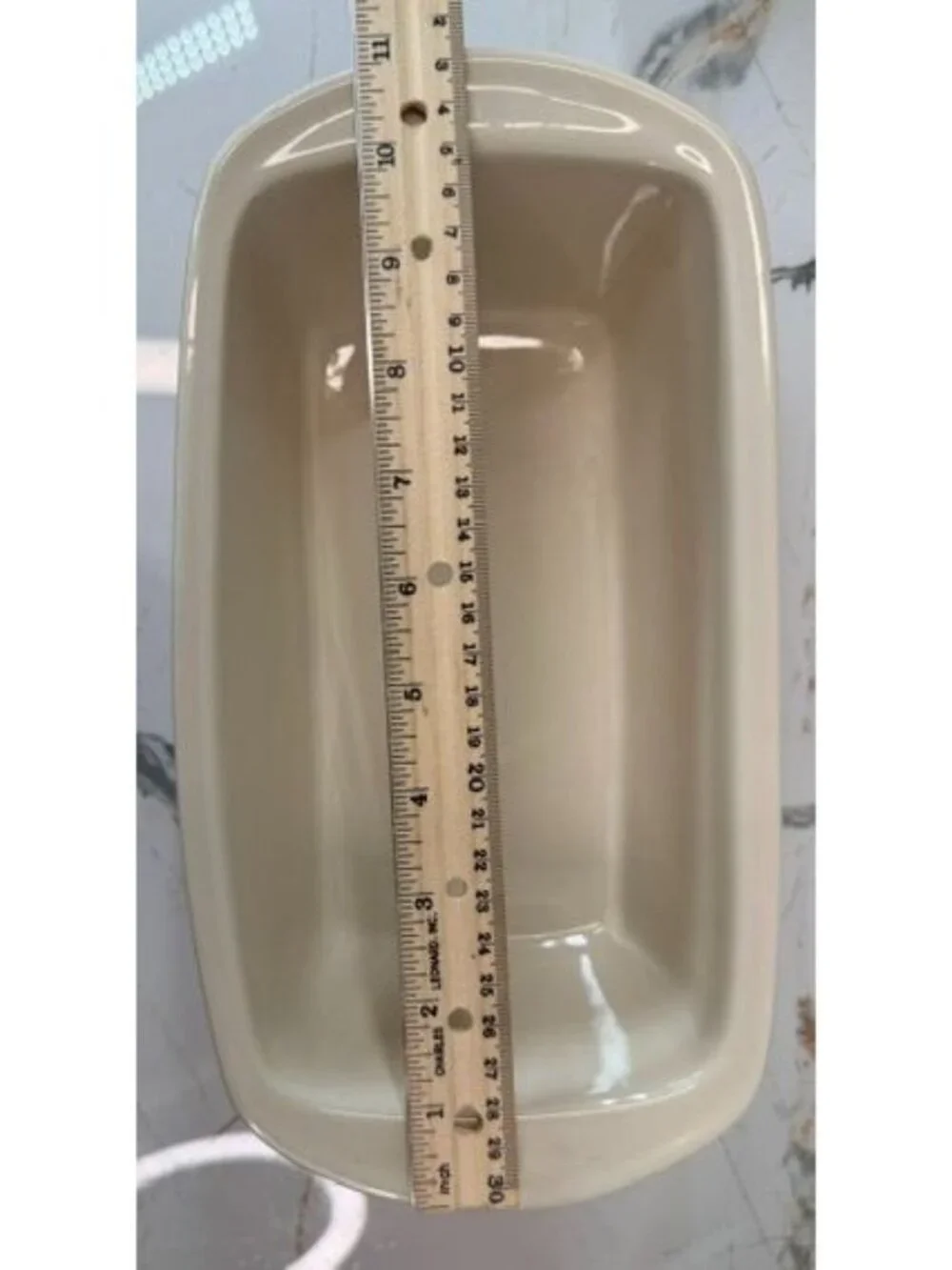 Good Cook stoneware loaf pan , ceramic, breads, meatloaf, casseroles